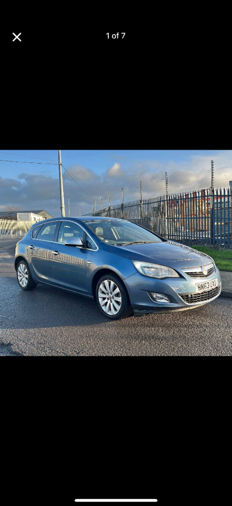Vauxhall, ASTRA, Hatchback, 2013, Manual, 1956 (cc), 5 doors