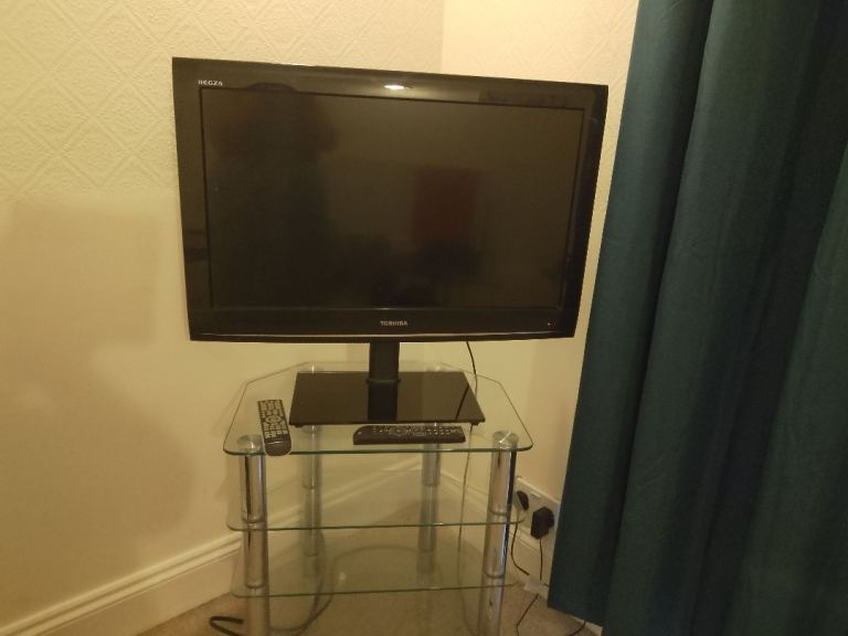 TV - Toshiba 36inch TV. - comes with universal remote control. Not a Toshiba.