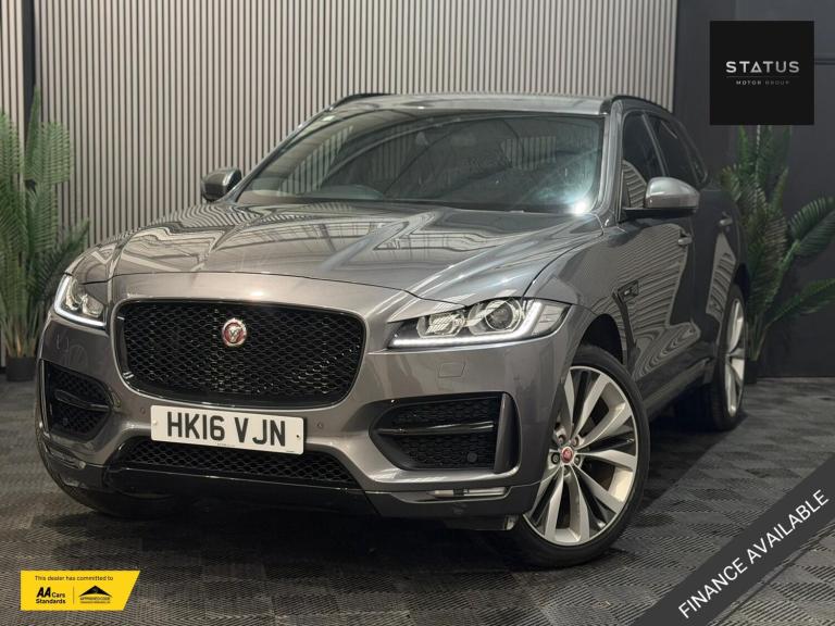 2016 Jaguar F-Pace 2.0 D180 R-Sport SUV 5dr Diesel Auto AWD Euro 6 (s/s) (180 ps) SUV diesel Manual