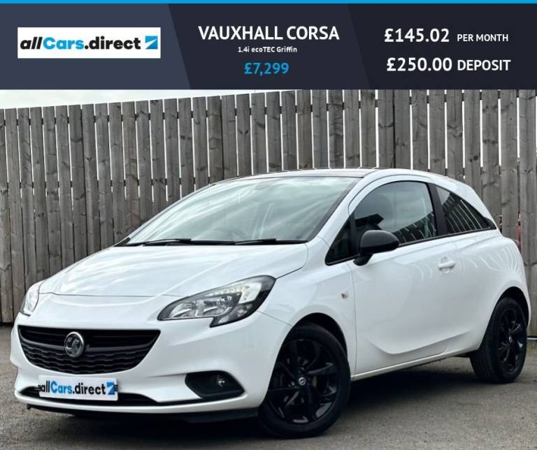 2019 Vauxhall Corsa 1.4i ecoTEC Griffin  Hatchback Petrol Manual