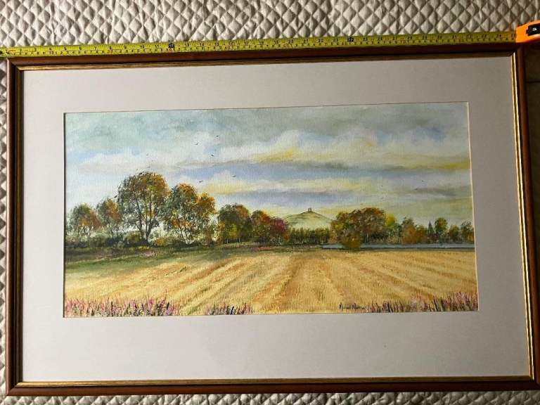 DUNNIDEER, Insch, an original watercolour painting