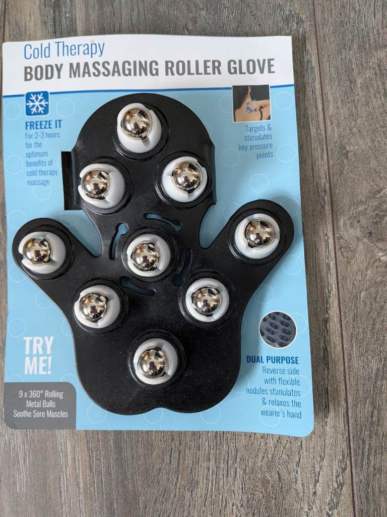 Body Massaging Roller Glove