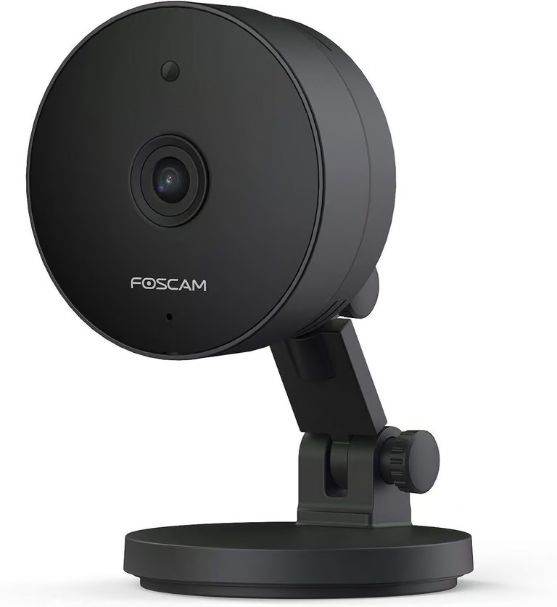 Foscam C1 V2 Indoor Dual Band WiFi Security Camera, Human Detection, Night Vision, 2-Way Audio