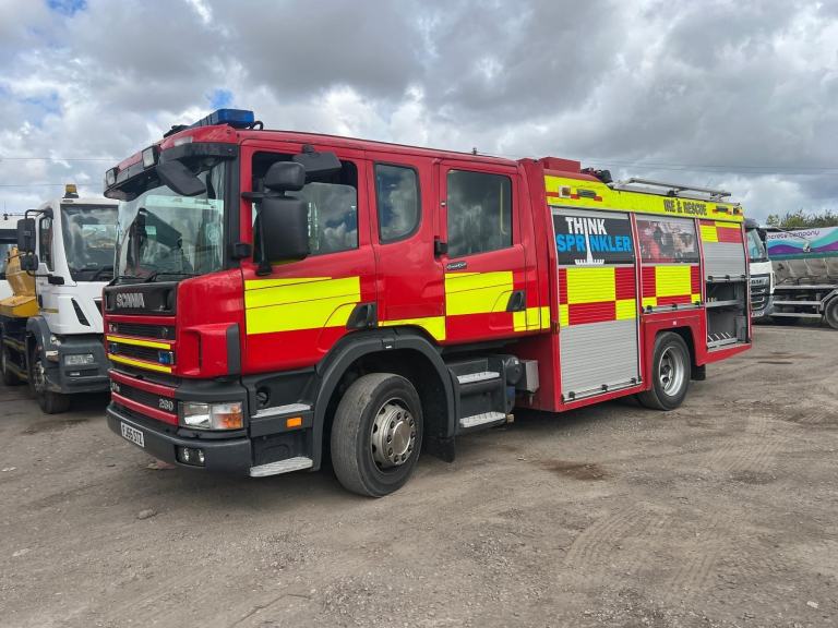 Scania P94 260 4X2 FIRE TRUCK , ONLY DONE 44,107 KM 