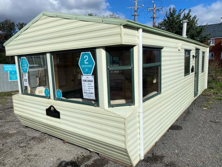 28x12ft 2 Bed Static Caravan - Offsite Sale / Own Land - New Carpets & Vinyl