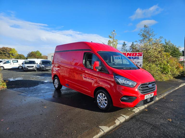 2021 ON 71 PLATE FORD TRANSIT CUSTOM 300 LIMITED AUTO TDCI 170 HITOP ULEZ FREE 