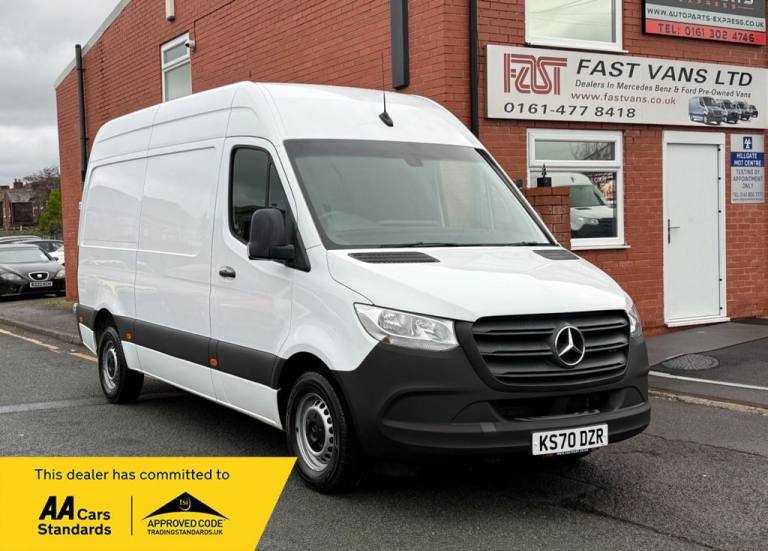 2020 Mercedes-Benz Sprinter 2.0 315 PROGRESSIVE CDI MWB HIGH ROOF 150 BHP PANEL VAN Diesel Manual