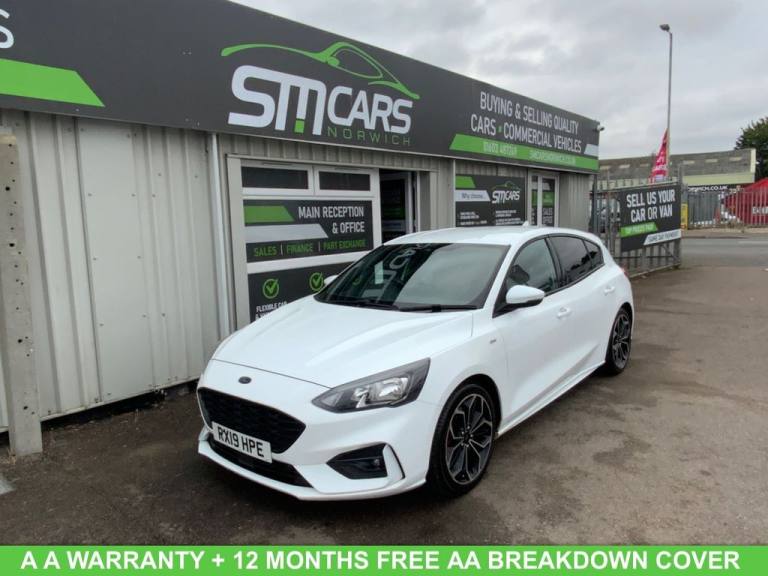 2019 Ford Focus 1.0T EcoBoost ST-Line X Hatchback 5dr Petrol Manual Euro 6 (s/s) (125 ps) Hatchba...