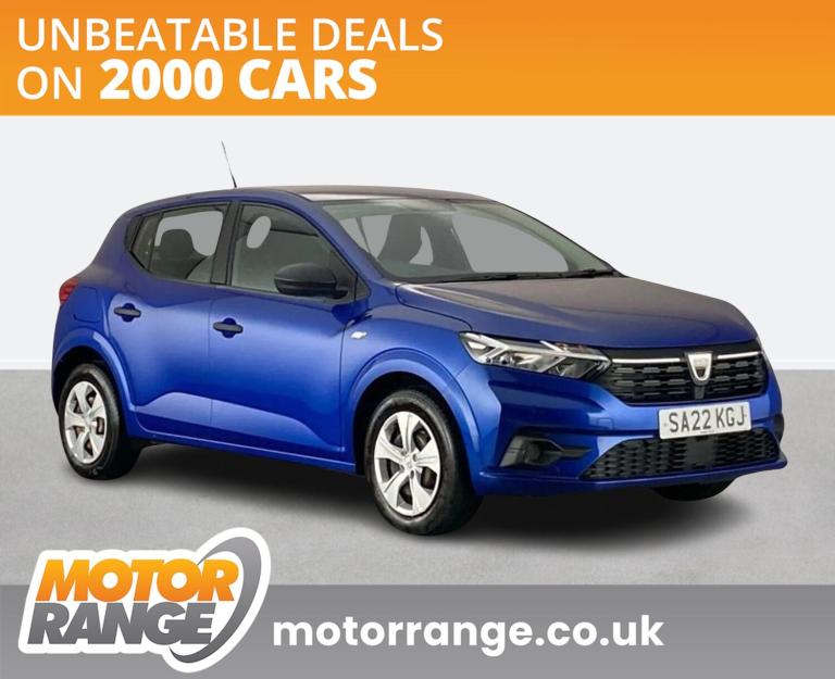 2022 Dacia Sandero 1.0 SCe Essential 5dr Hatchback PETROL Manual