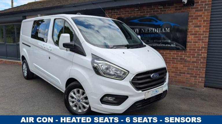 2023 72 FORD TRANSIT CUSTOM 2.0 320 ECOBLUE LIMITED CREW VAN DOUBLE CAB 5DR DIES