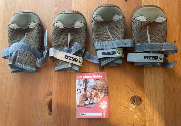 Medium to large dog boots 