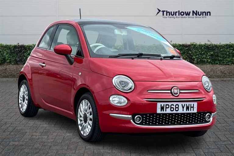 2018 Fiat 500 1.2 Lounge Hatchback 3dr Petrol Manual Euro 6 (s/s) (69 bhp) Hatchback Petrol Manual