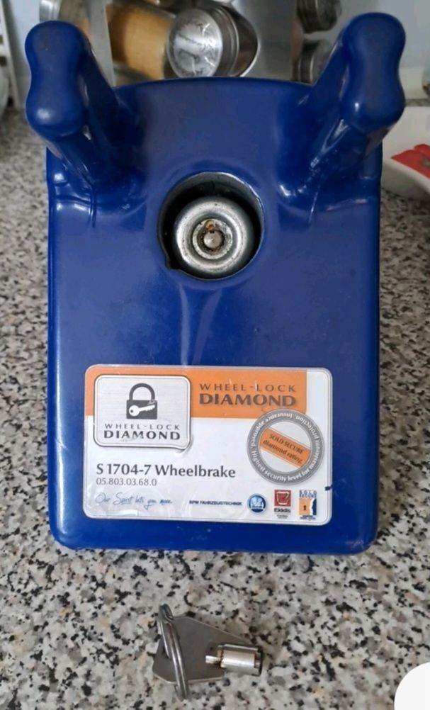 BPW Diamond wheel lock and key Collect Farlington Portsmouth po6 1az 