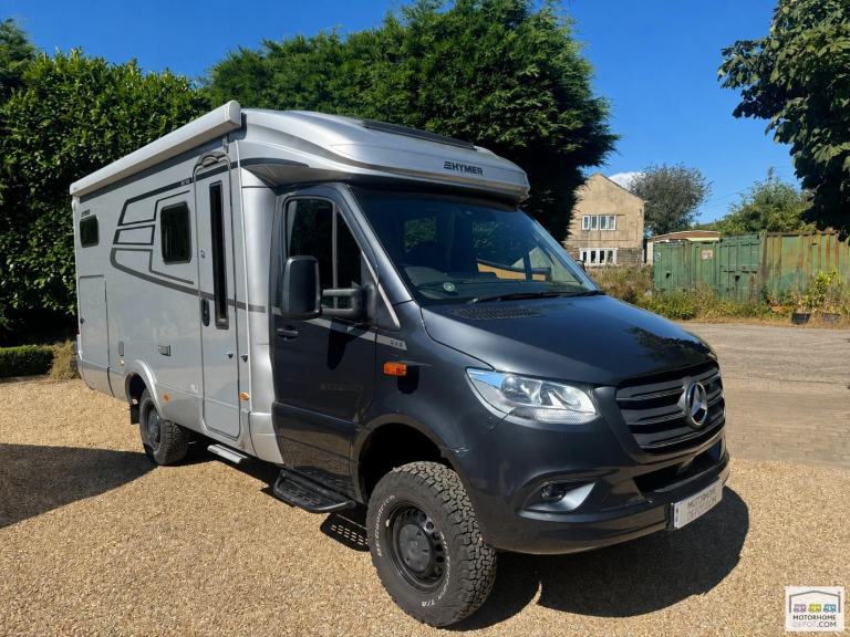 Hymer MLT 580 4x4 3 Berth 4 Seatbelts Rear Twin Bed Garage Motorhome For Sale