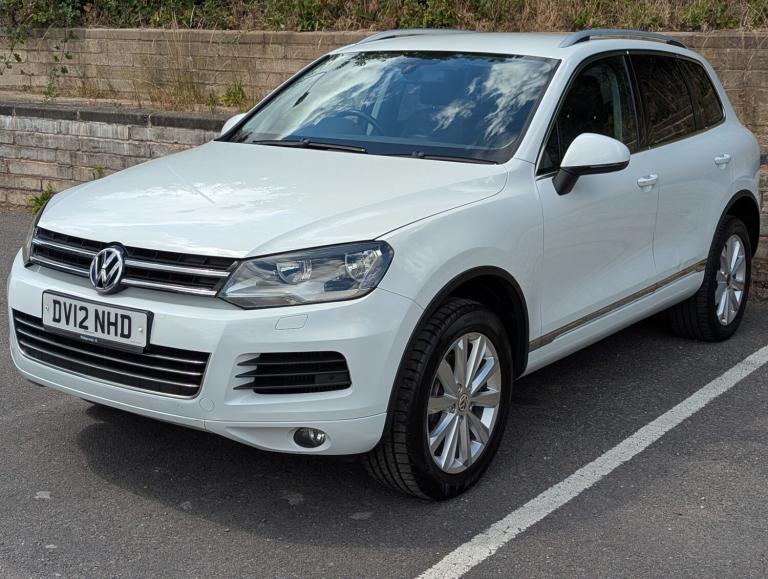 2012 VOLKSWAGEN TOUAREG 3.0 V6 TDI 245 SE B/M TECH AUTO * SAT.NAV * HTD.LEATHER
