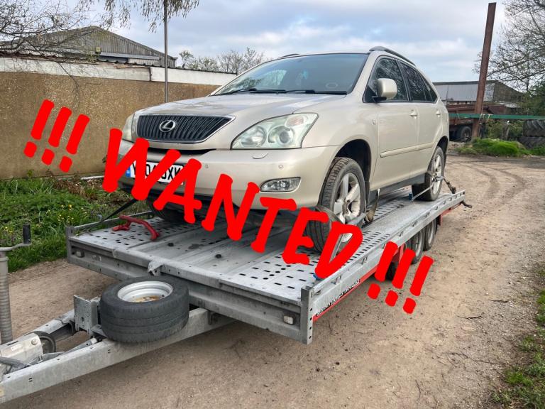 2004 Lexus RX WANTED ANY LEXUS RX300/RX350/RX400!!! TOP PRICES PAID!!!! ESTATE Petrol Manual