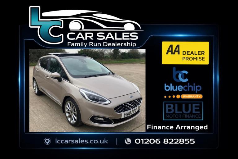 2018 FORD FIESTA 1.0 T EcoBoost Vignale - only 12,000 miles - superb throughout 