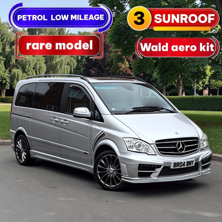 2004 Mercedes-Benz Viano PETROL AUTOMATIC 3.2 AMBIENTE / 3 SUNROOF / WALD AERO mpv Petrol Automatic