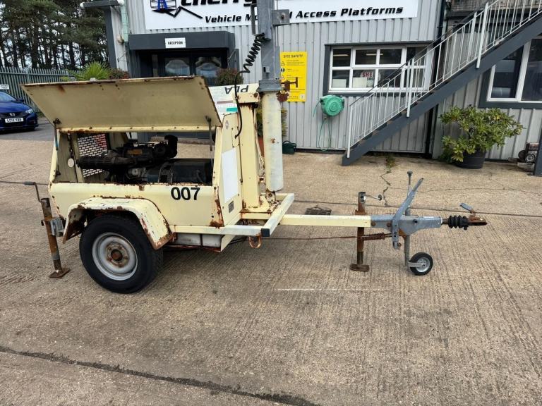 Amida Towable Diesel 7kva Kubota Generator Lighting Tower Leroy Somer Alternator