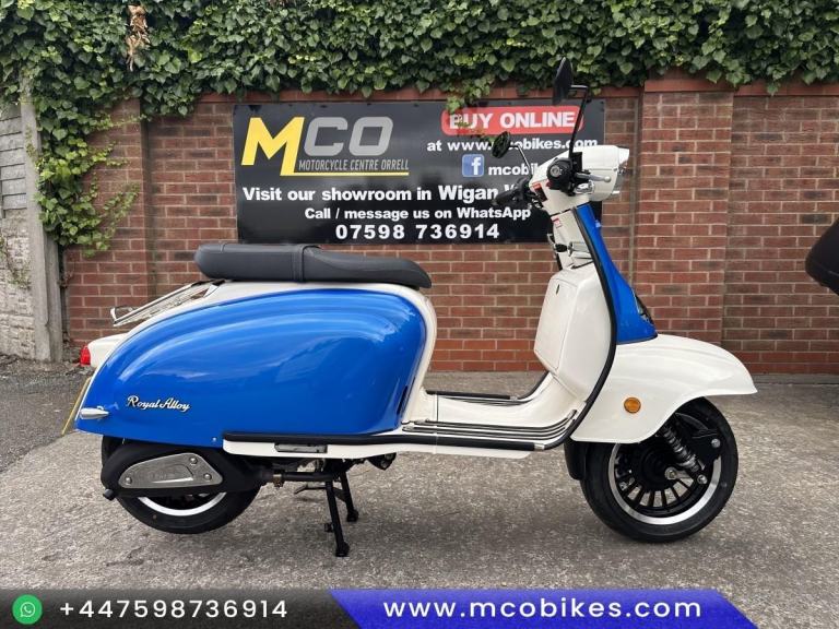 Royal Alloy TG125 AC ex show bike 2024 reg