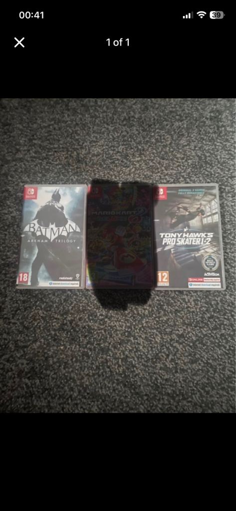 Nintendo switch games 