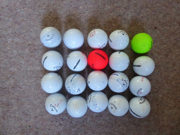 20 GOLF BALLS. CALLAWAY. SUPER SOFT. 