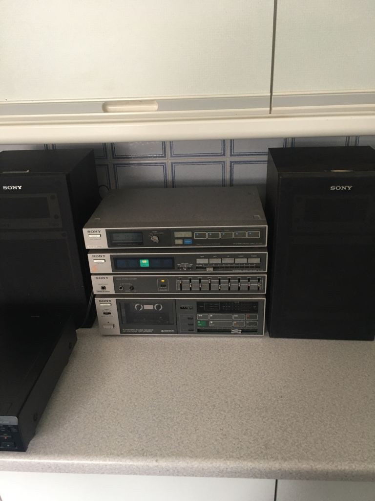 Eighties Sony hi-fi System 