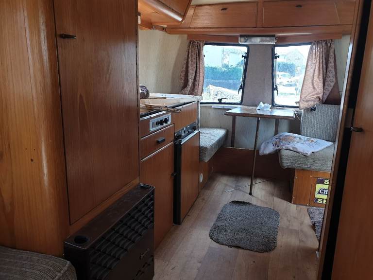 Eriba caravan 3/4 berth 