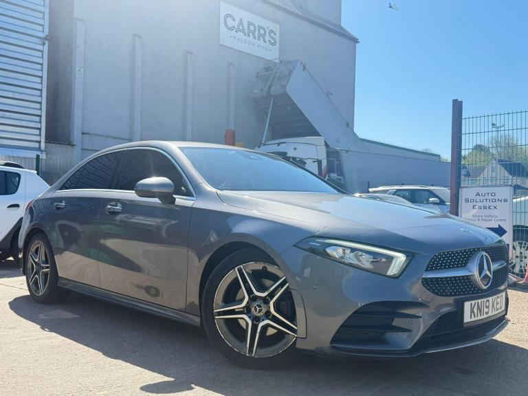 2019 Mercedes-Benz A-Class 1.5 A180d AMG Line (Premium) 7G-DCT Euro 6 (s/s) 4dr SALOON Diesel Aut...
