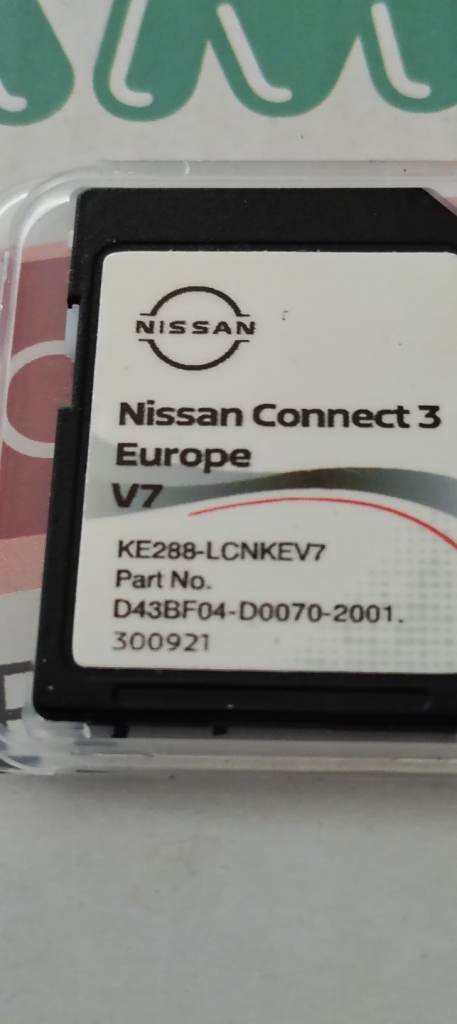 Nissan maps sd card v7 
