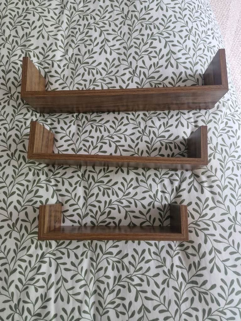 Next Bronx set of 3 wall shelves