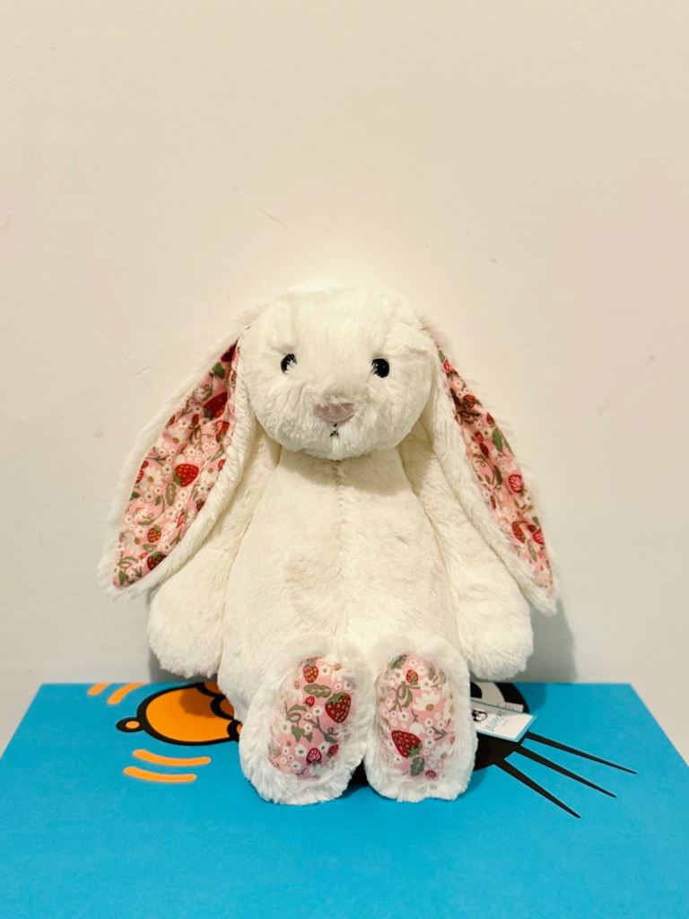 Jellycat Blossom Cream Bunny Berry