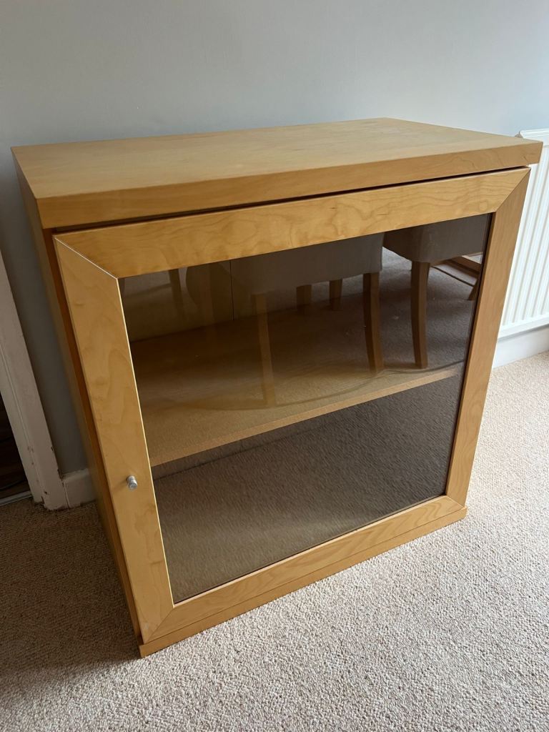 IKEA Glass Fronted Cabinet