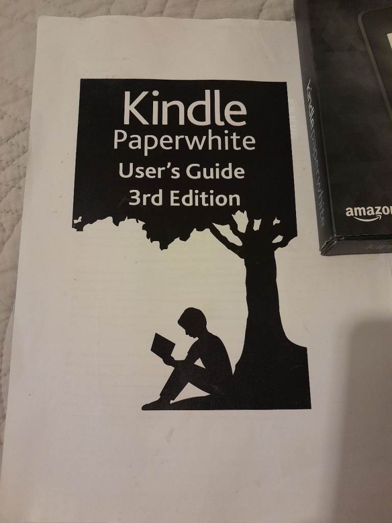 Kindle paperwhite 3rd Edition. Unwanted gift. Never used.