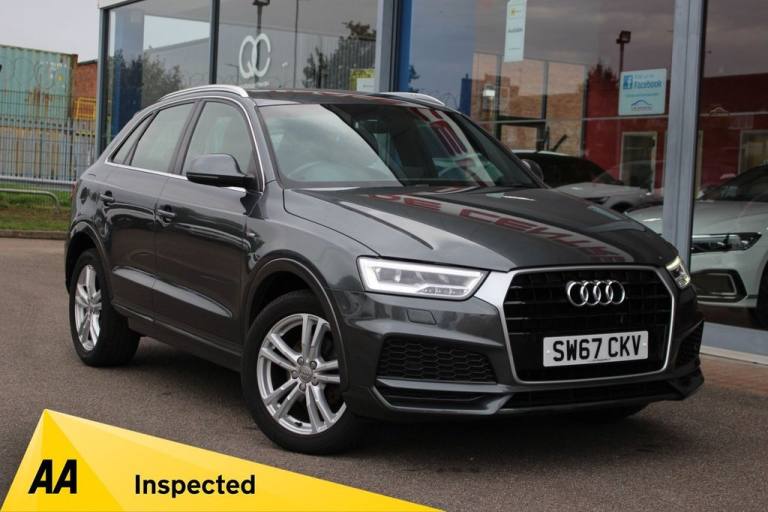 2017 67 AUDI Q3 2.0 TDI S LINE EDITION SUV 5DR DIESEL MANUAL EURO 6 (S/S) (150 P
