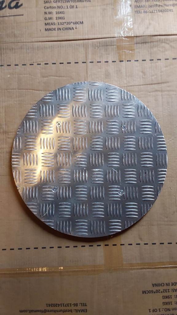 Motorbike turn table 