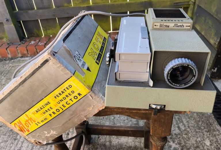 Vintage Wray Murth 35mm Slide Projector, Good Condition.