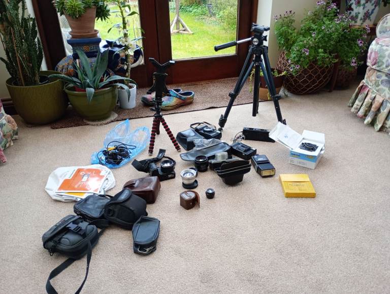 Camera equipment and misc items 