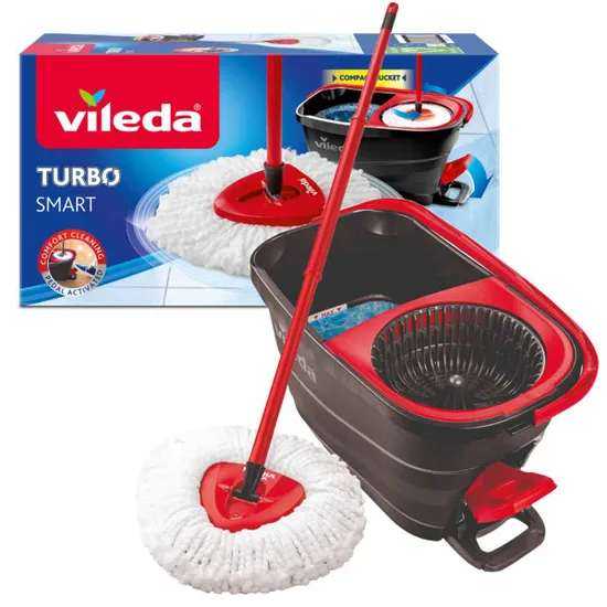 Vileda Turbo Smart Mop and Bucket without head
