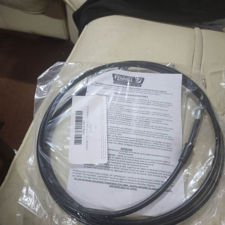 2 honda fireblade 1000 clutch cables