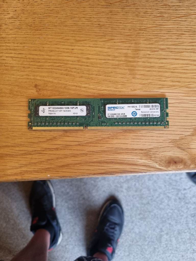 DDR 3 8GB ram