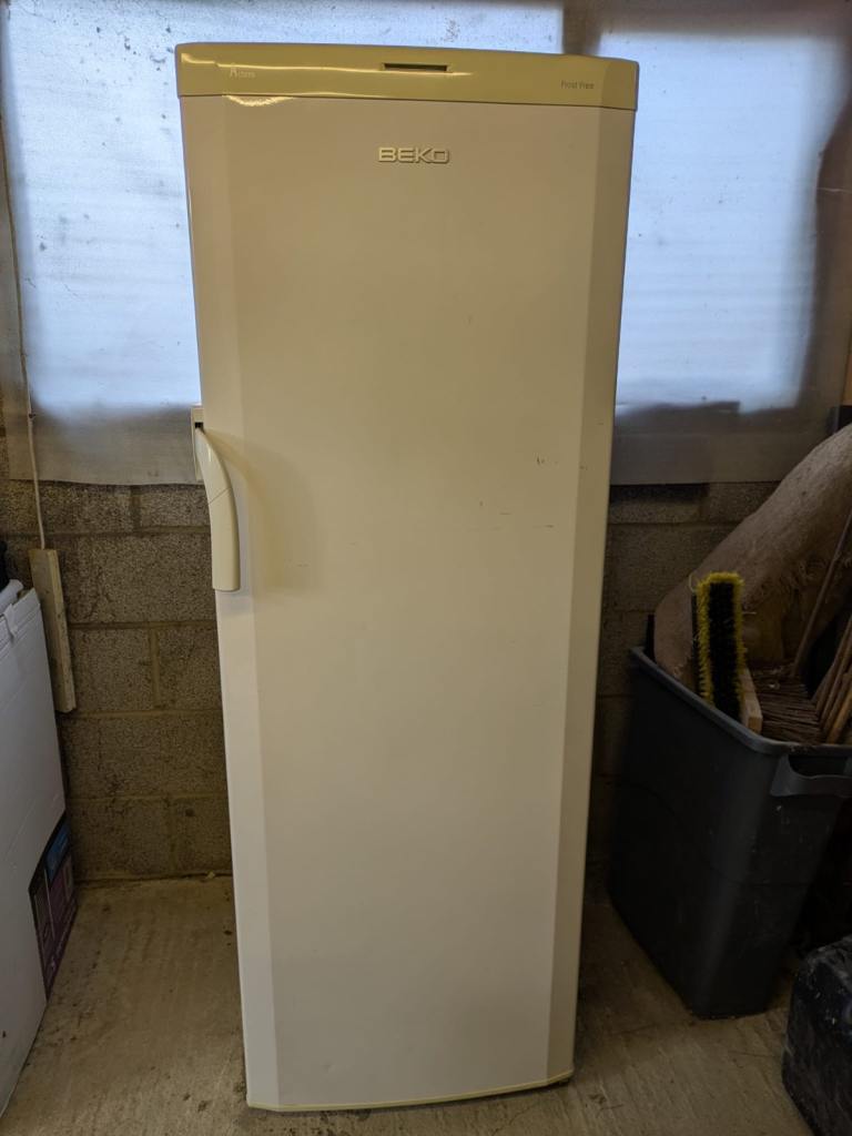 Beko White Freestanding Upright Tall Frost Free Freezer