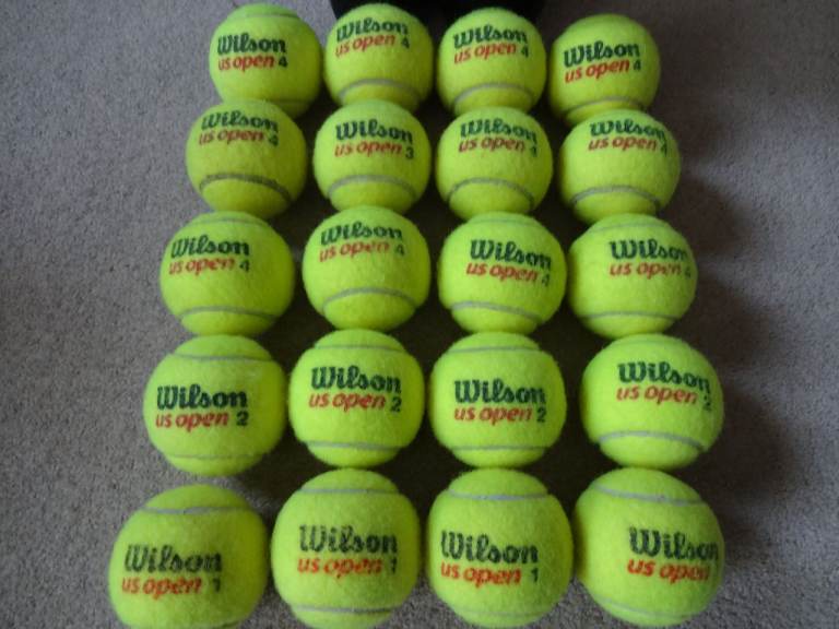 20 Used Tennis Balls - Ideal for Dogs