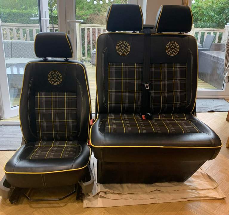 VW T5 Front Bench & Drivers seats