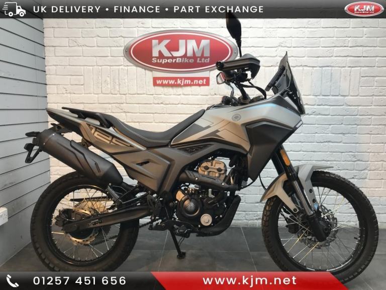 MORBIDELLI T125X, CHOICE OF COLOUR, GEARED ADVENTURE BIKE