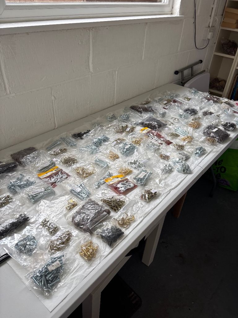 Screws and fixings. Job lot   Car Boot? (Batch 3)