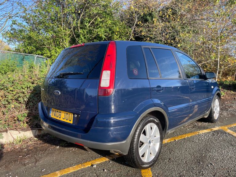 FORD FUSION 1.6+ 08 REG 5 DOOR BLACK LEATHER MOT FEBRUARY 22ND 2026 SERVICE HISTORY LOW INSURANCE