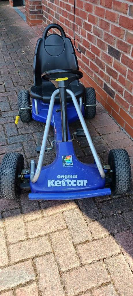 Original Kettcar Go-Kart – Blue, Good Condition