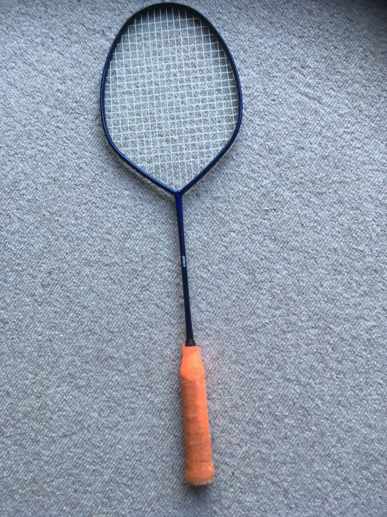 Badminton Racquet – Blue, Good Condition