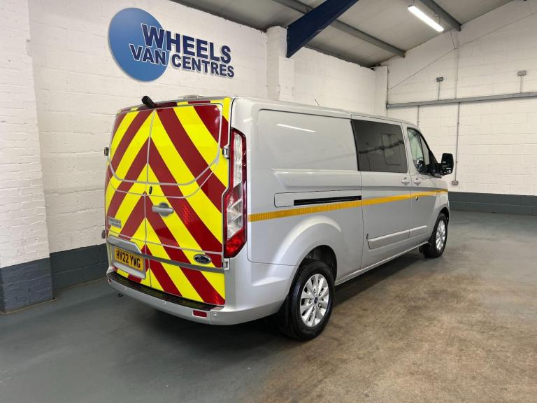 2022 Ford Transit Custom 2.0 EcoBlue 130ps Low Roof D/Cab Limited Van PANEL VAN DIESEL Manual